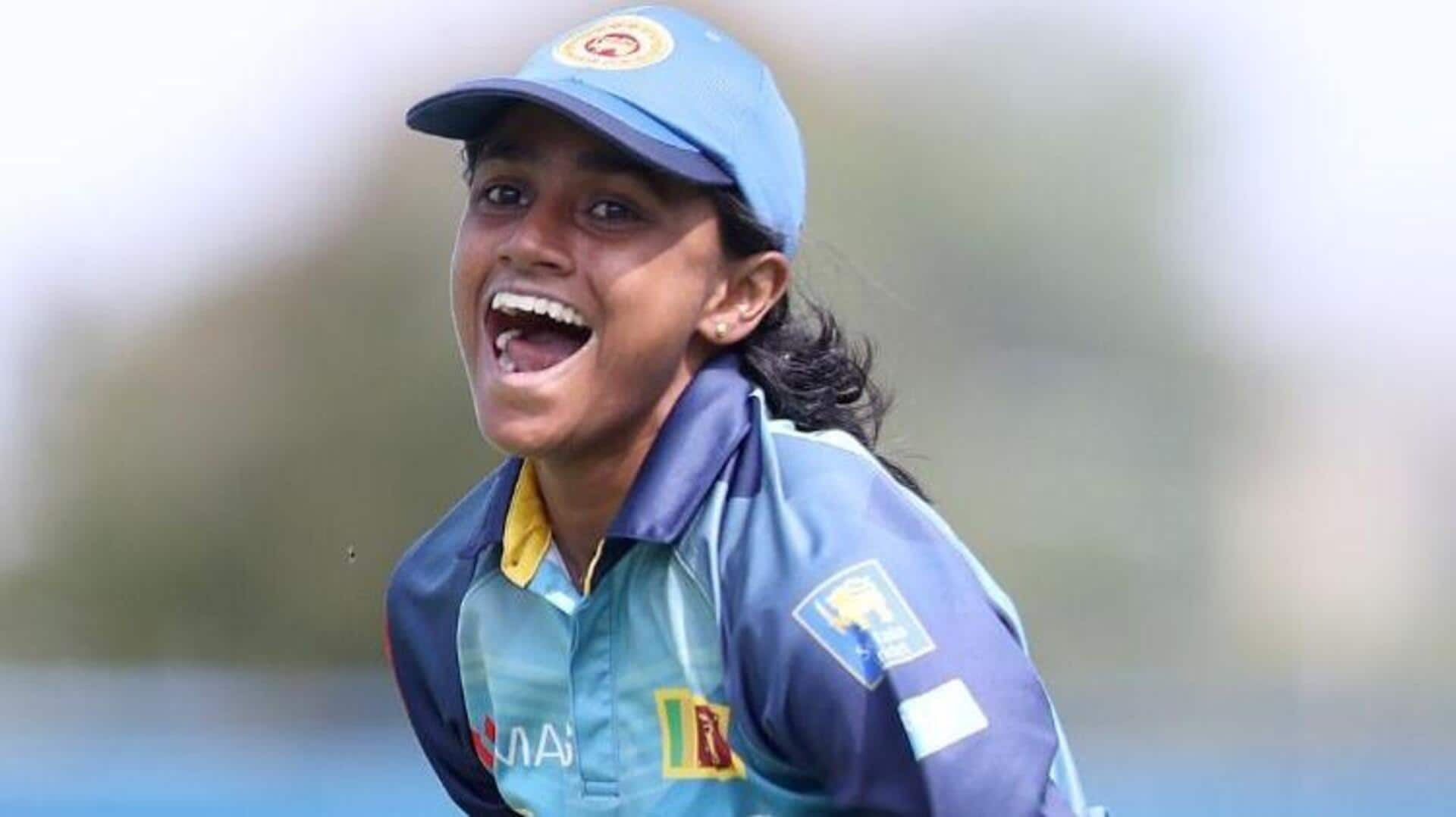 Harshitha Madavi named ICC Women's Player of the Month (August)