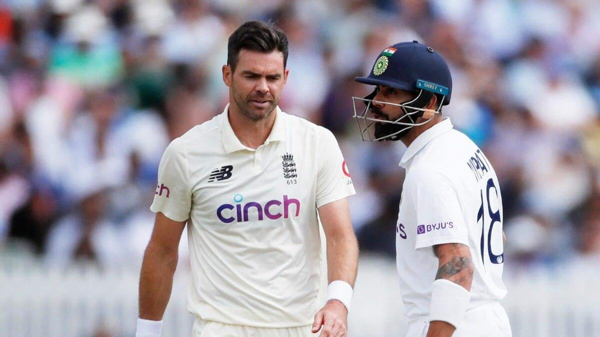 Which bowler dismissed Virat Kohli most times in Tests? Which bowler dismissed Virat Kohli most times in Tests?