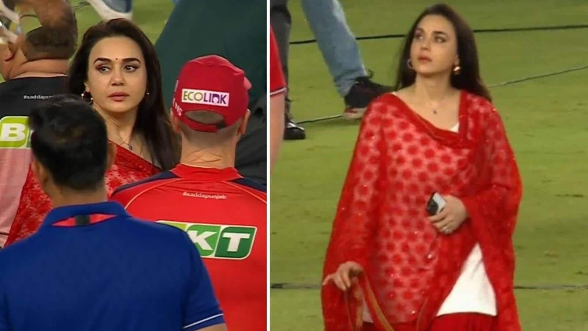 'So proud': Preity Zinta pens encouraging note after IPL defeat