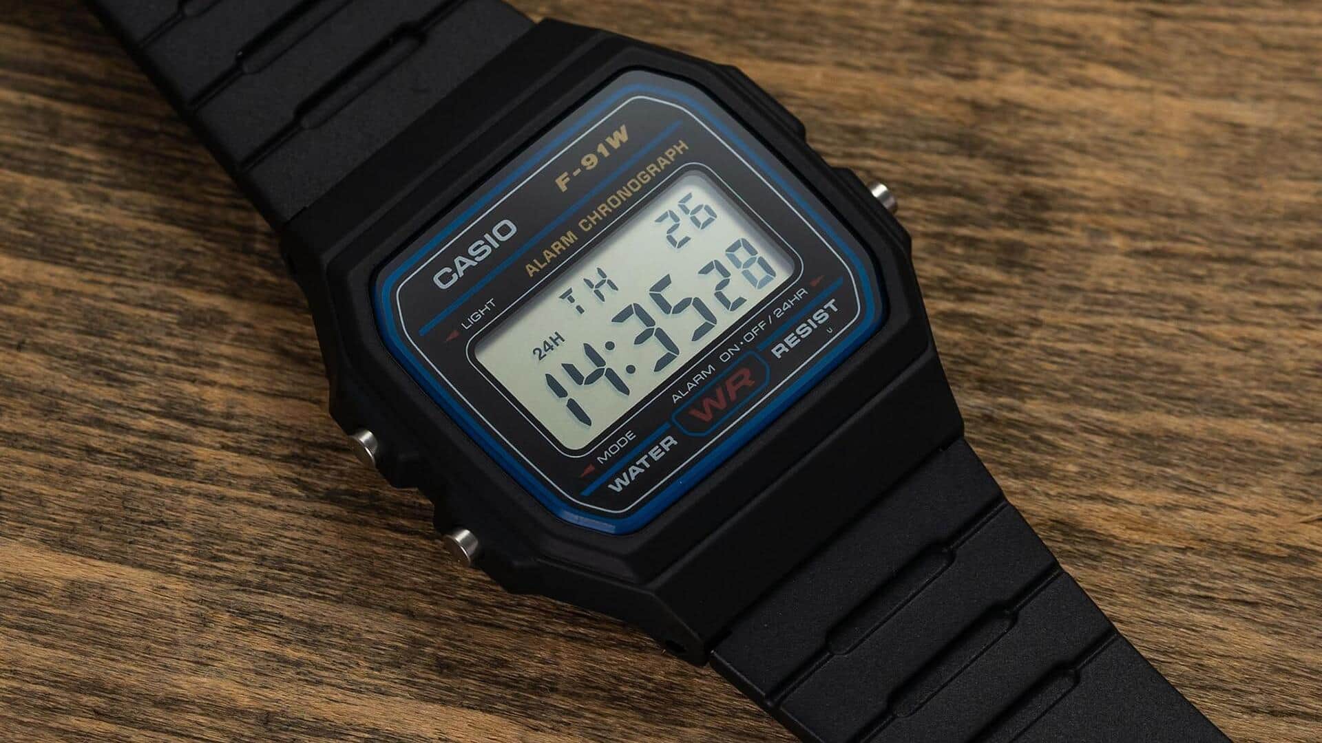 Casio is now selling locally made watches in India