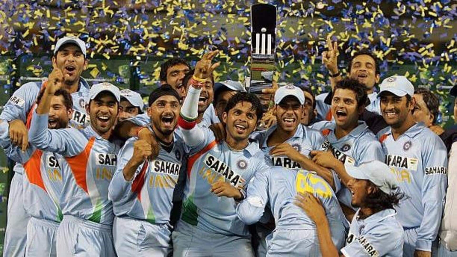 A look at iconic triangular ODI series won by India