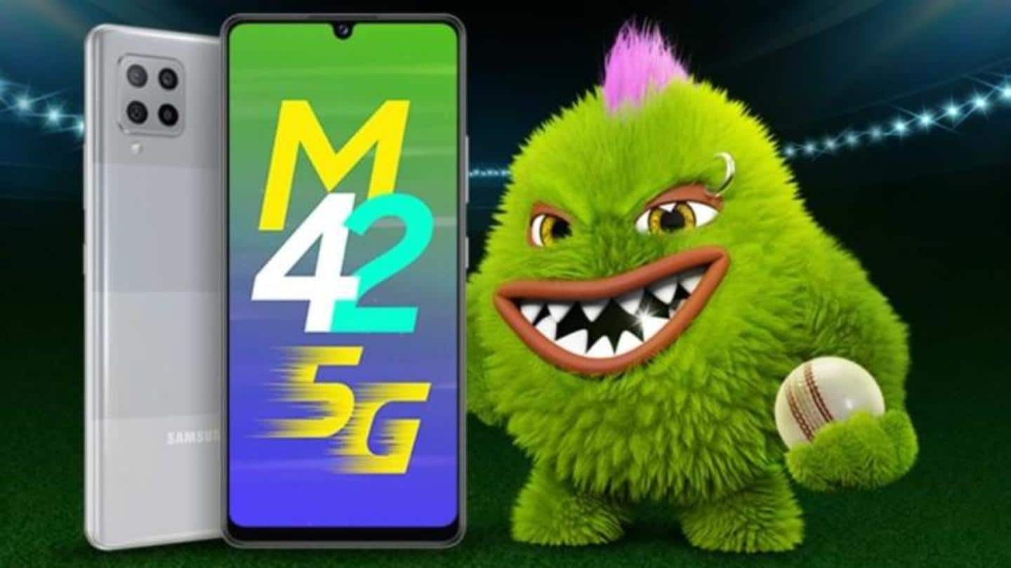 Samsung Galaxy M42 5G's specifications confirmed via Google Play Console