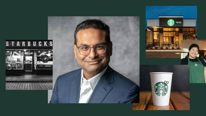 Who is Laxman Narasimhan, the new Starbucks CEO?