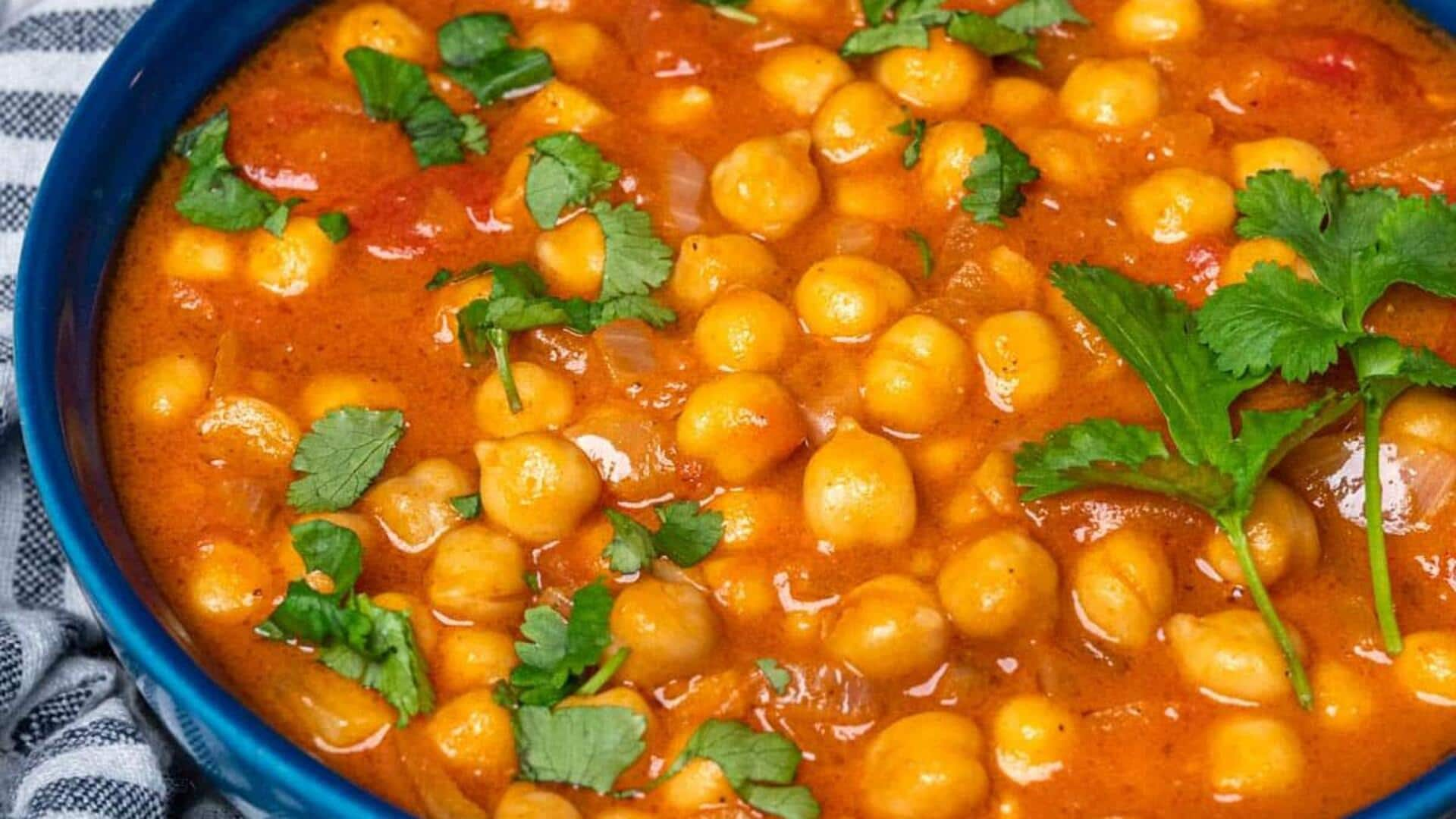 Try the Indian vegan butter chickpeas recipe