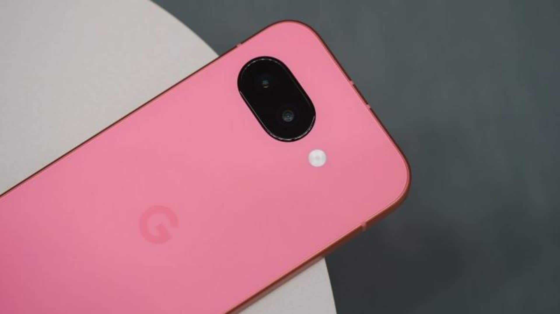 Google's rival to iPhone 16e, Pixel 9a, launched in India