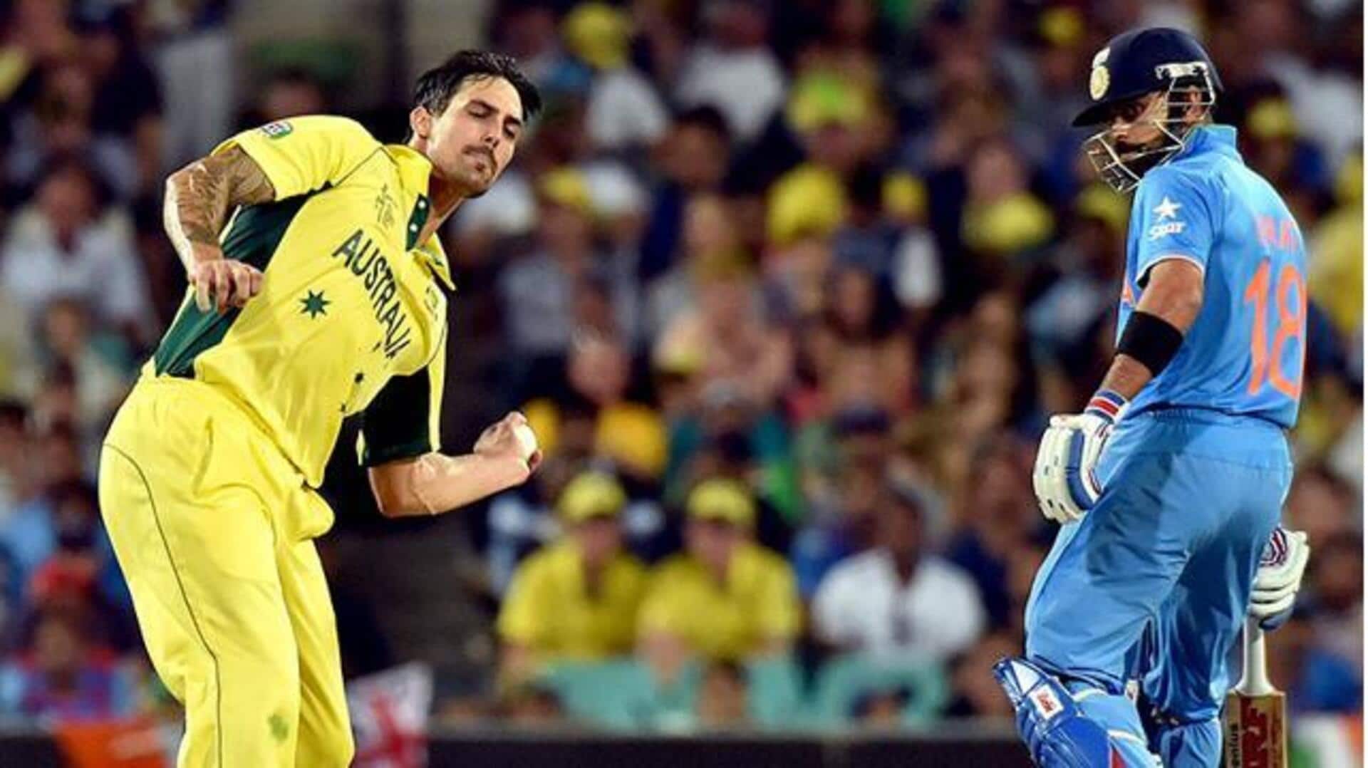 ICC Cricket World Cup: Key stats of India against Australia