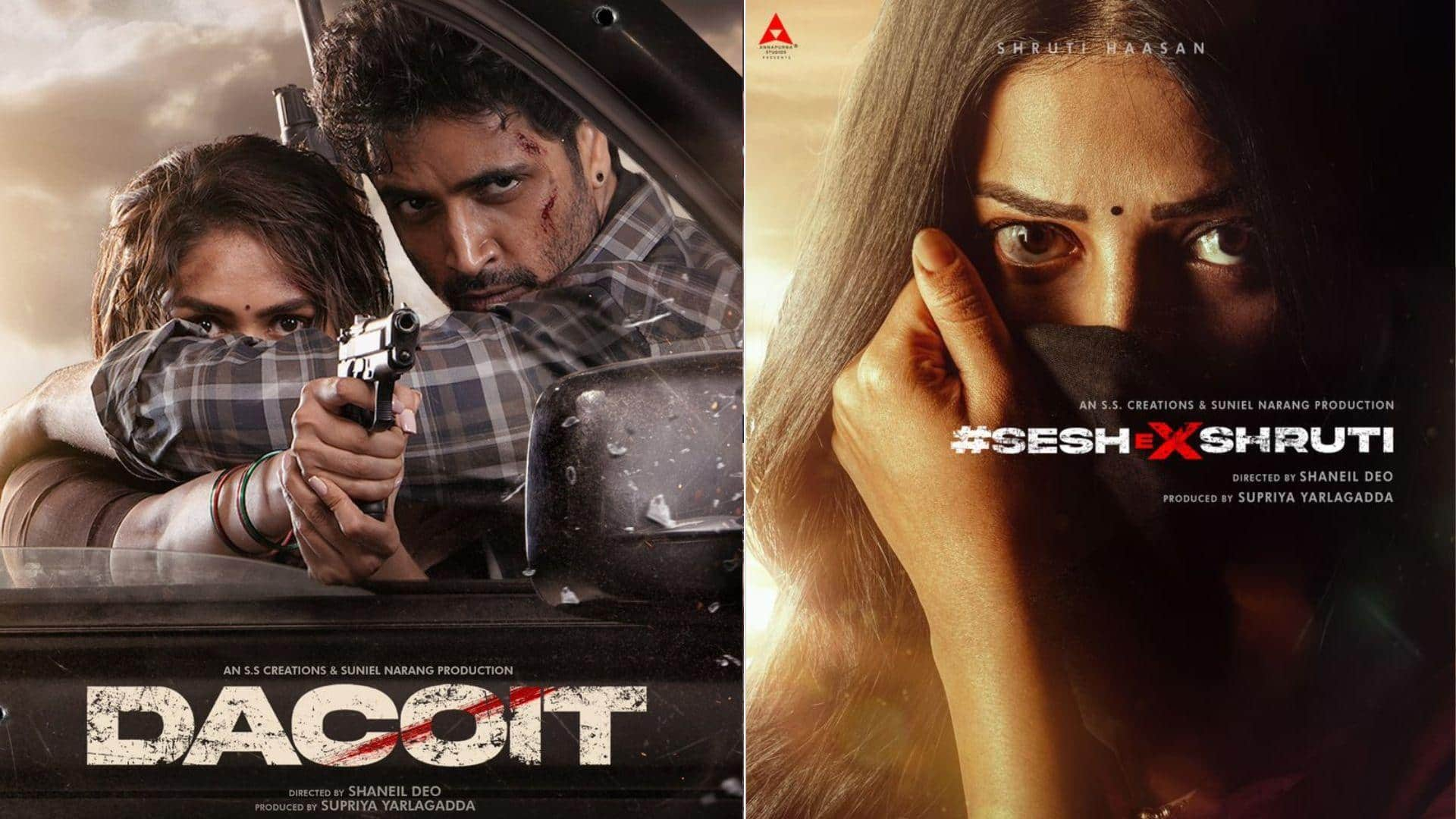 Mrunal Thakur replaces Shruti Haasan in 'Dacoit,' reveals new poster