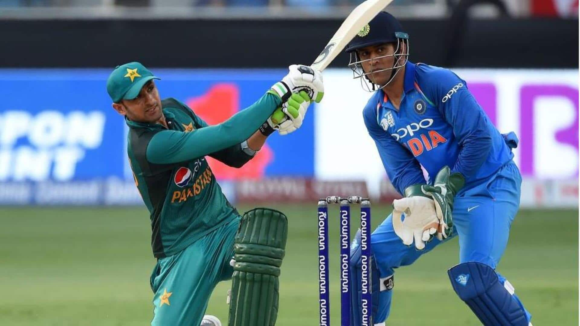 Presenting 300-plus totals in India vs Pakistan Champions Trophy games