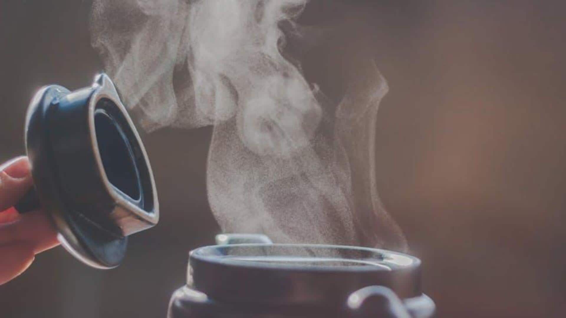 Fix seasonal allergy with chamomile steam