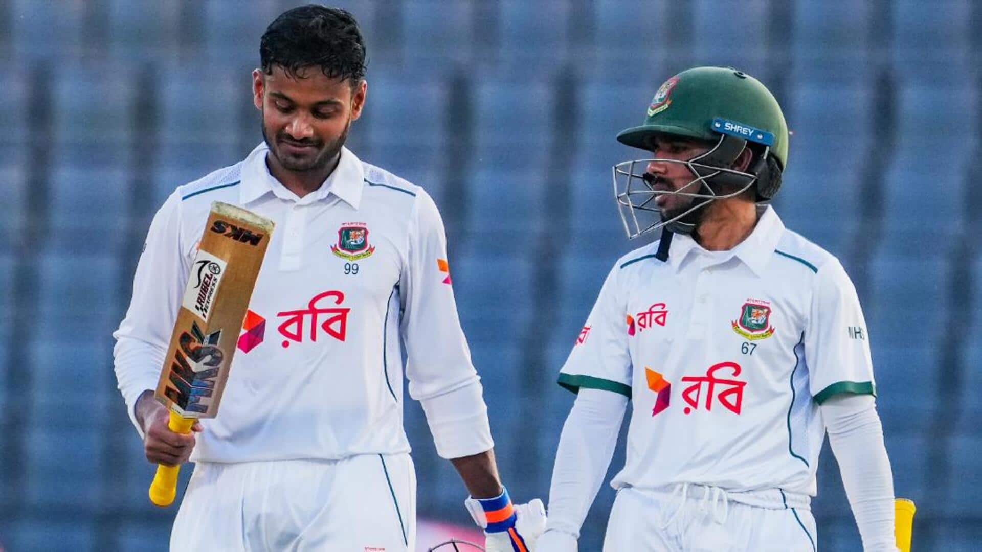 Mominul Haque slams his 23rd half-century in Test cricket: Stats