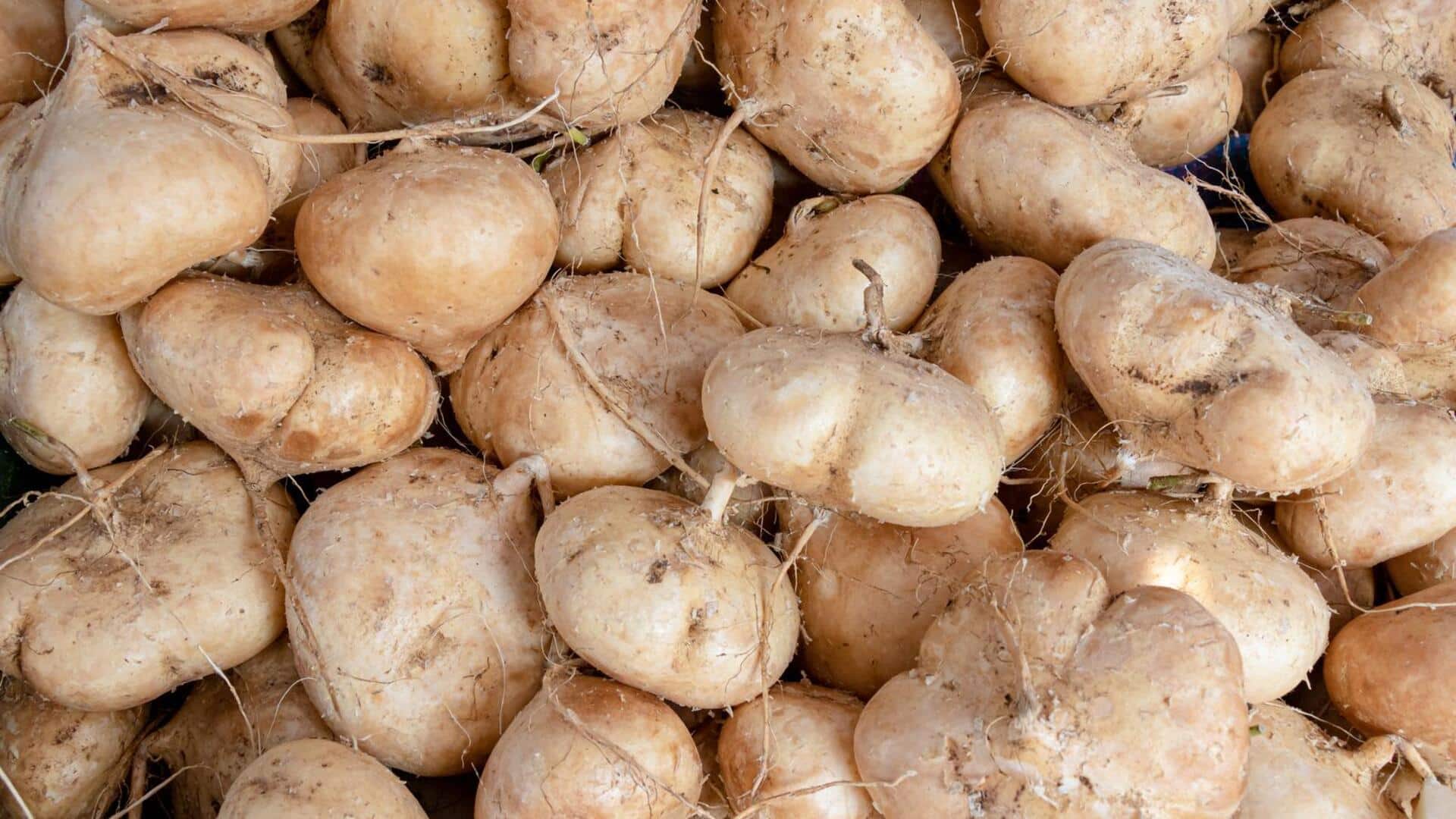 Jicama v/s water chestnut: Comparing their nutrition
