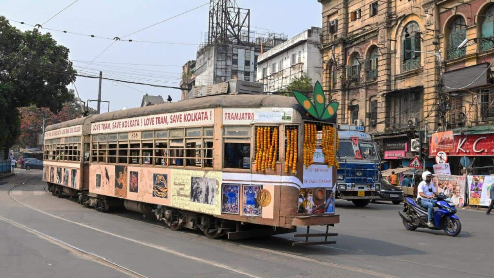 Kolkata's 150-year-old tram network might soon cease to exist