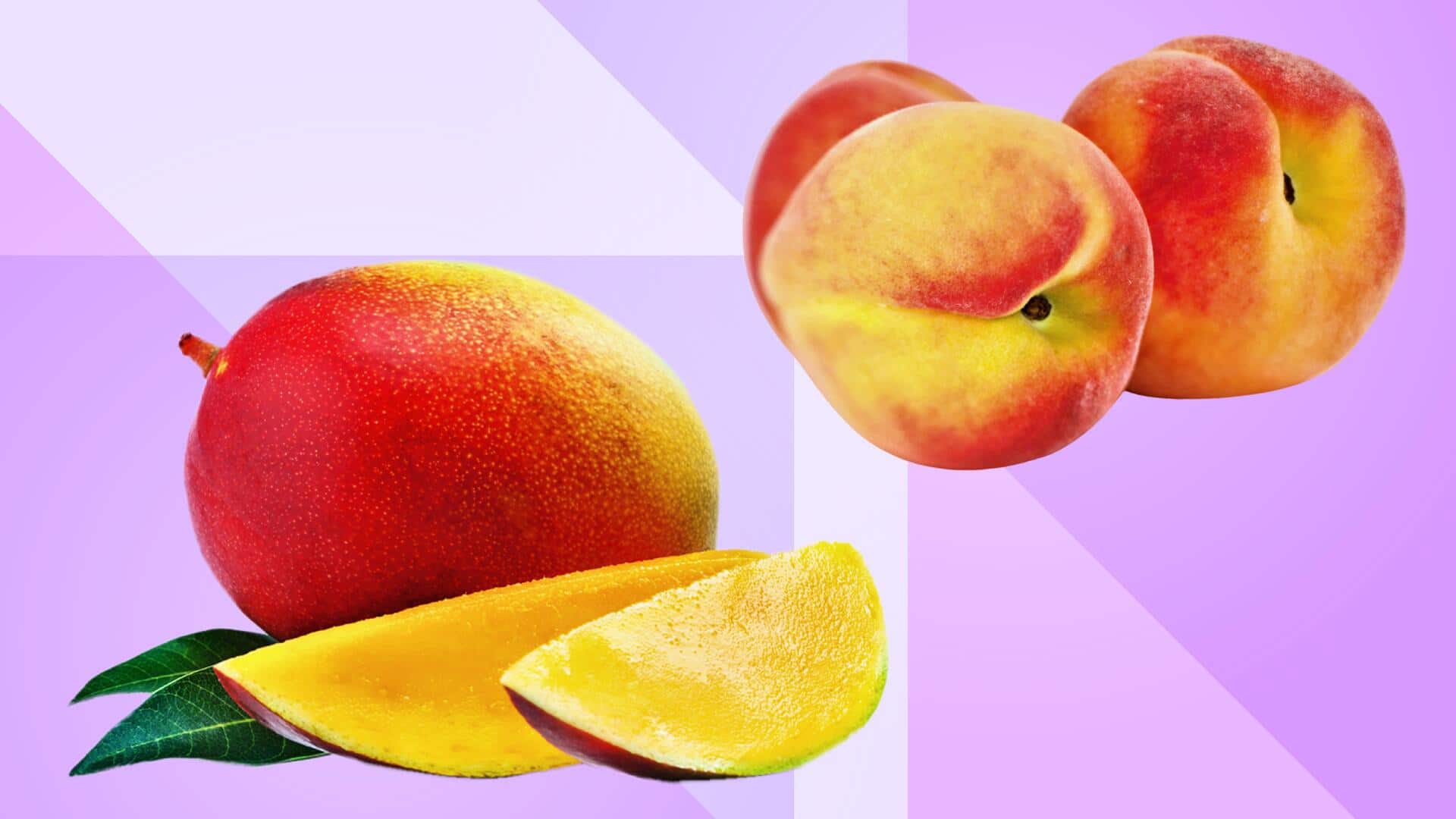 Mango or peaches: Which has more vitamin C?