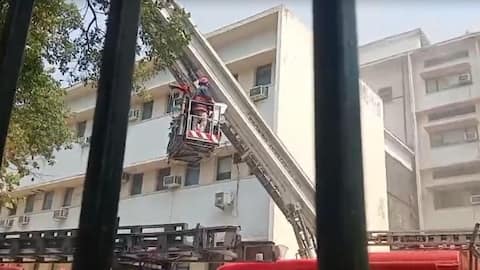 Fire breaks out at Education Ministry office building in Delhi