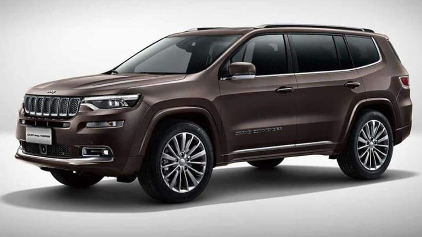 India-bound Jeep Grand Commander previewed in leaked pictures