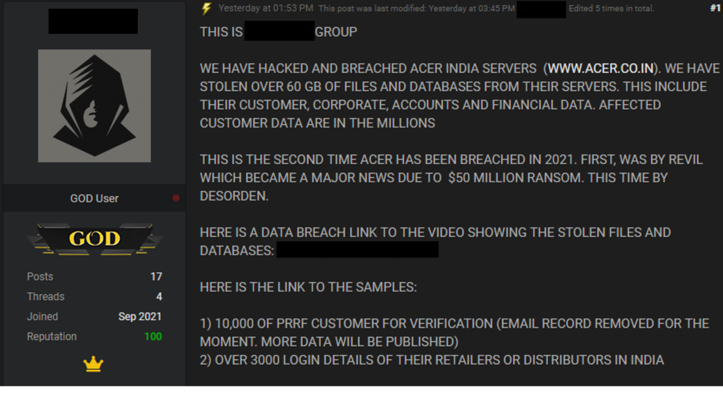 Hackers uploaded proof that they actually stole data Hackers uploaded proof that they actually stole data