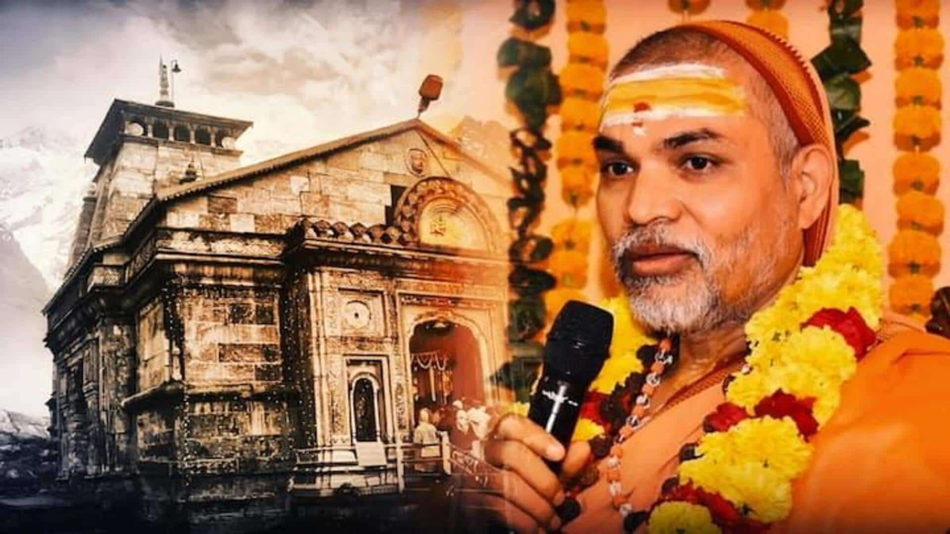 'Shankaracharya stoking controversies...,' Kedarnath trust on gold theft claim 