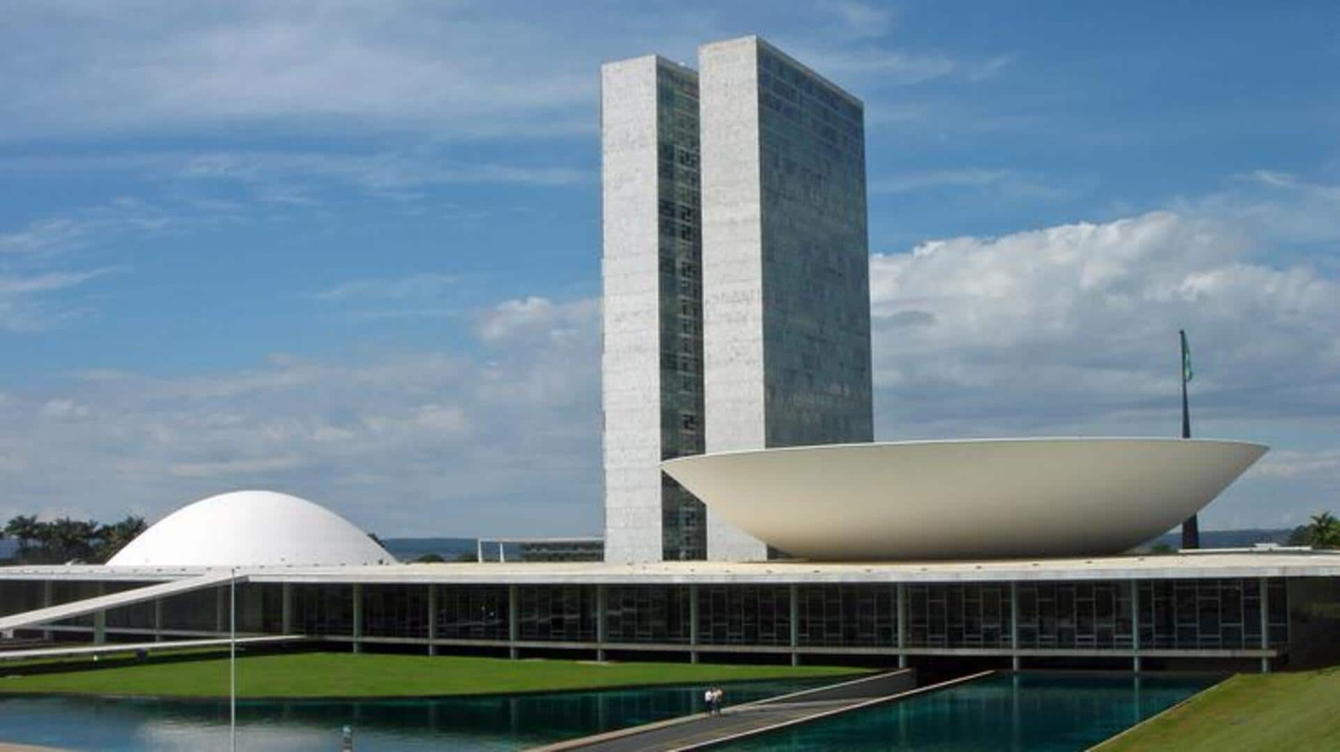 Marvel at Brasilia's unique architectural landscape