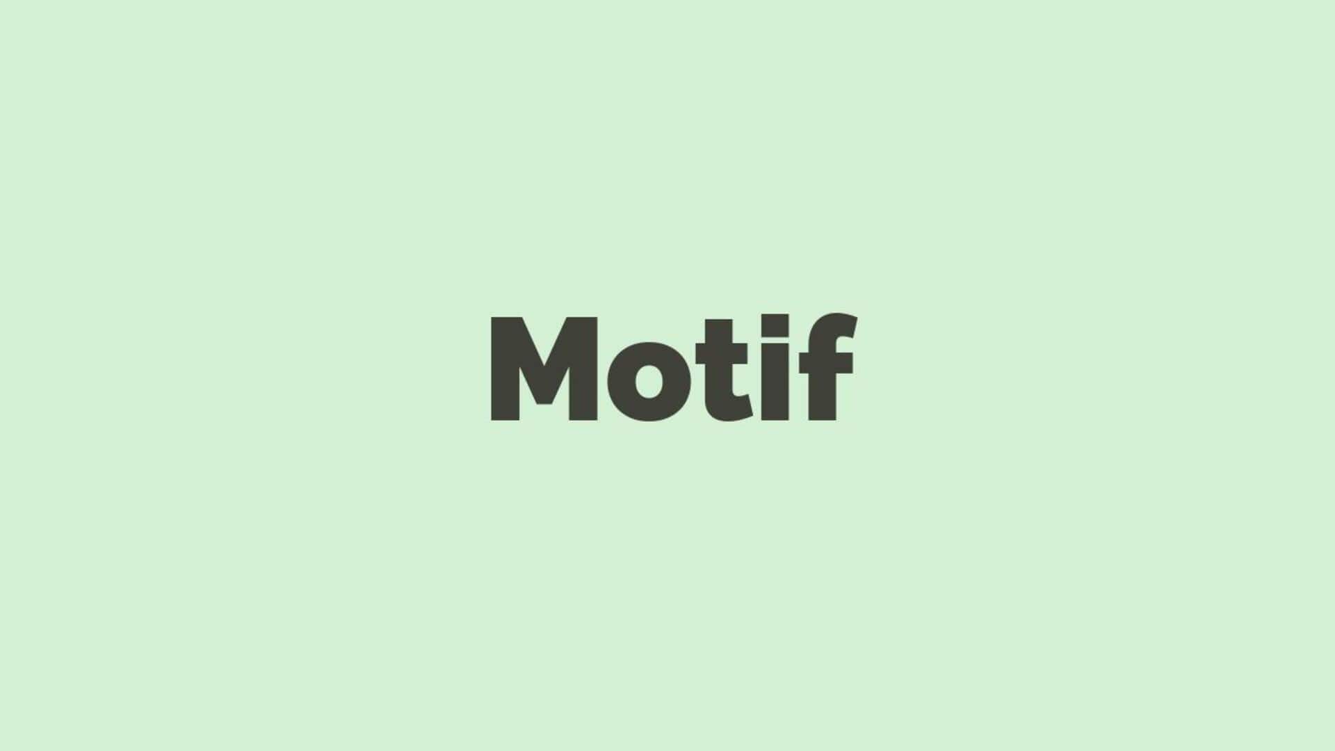 Word of the Day: Motif