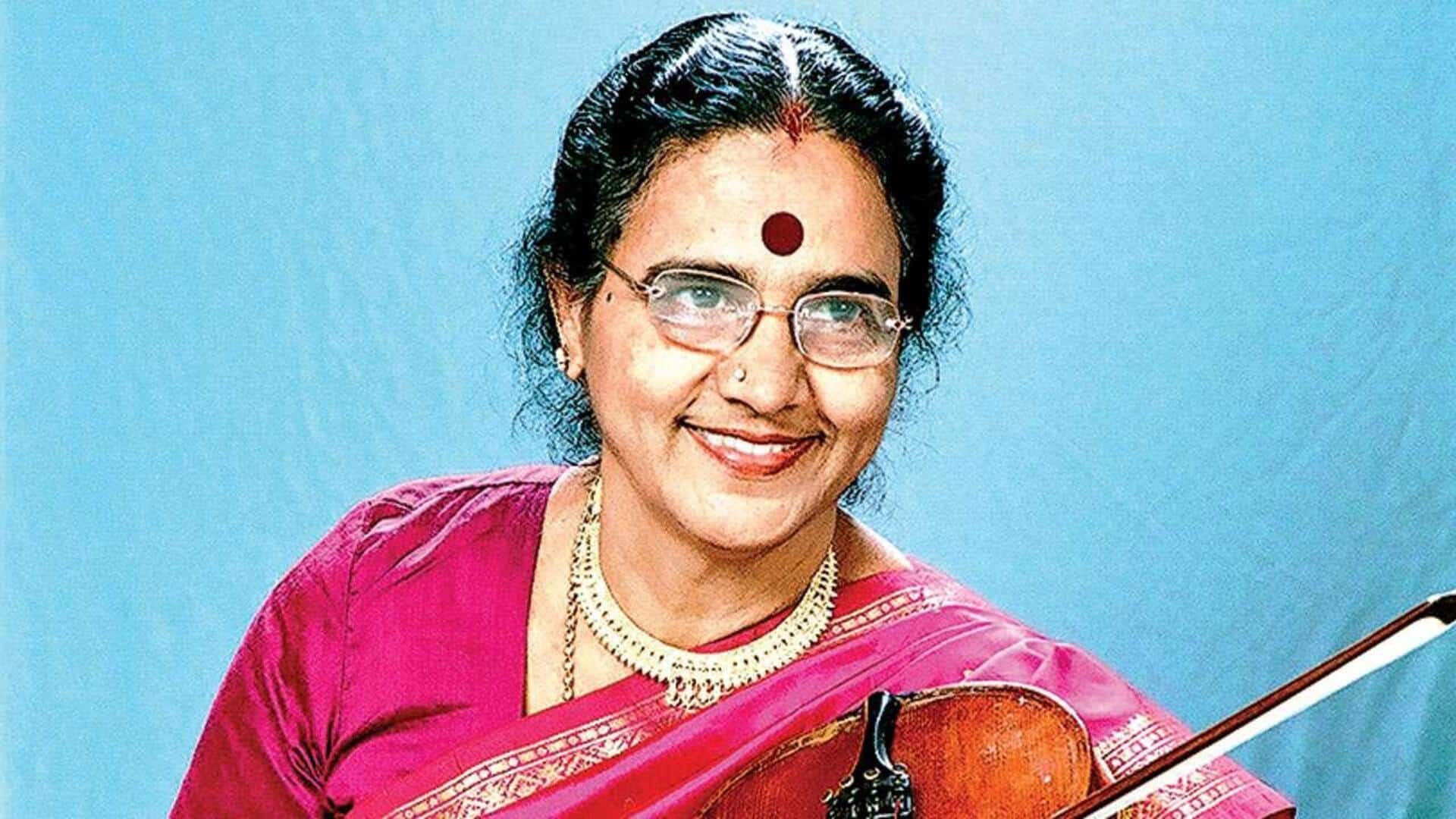 Dr. N Rajam: Hindustani violinist awarded the Padma Vibhushan