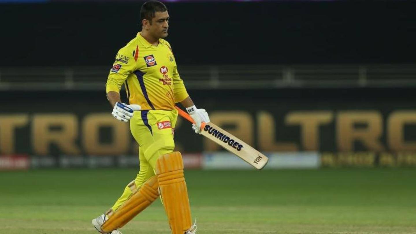 Dhoni has failed to make an impact with the bat Dhoni has failed to make an impact with the bat