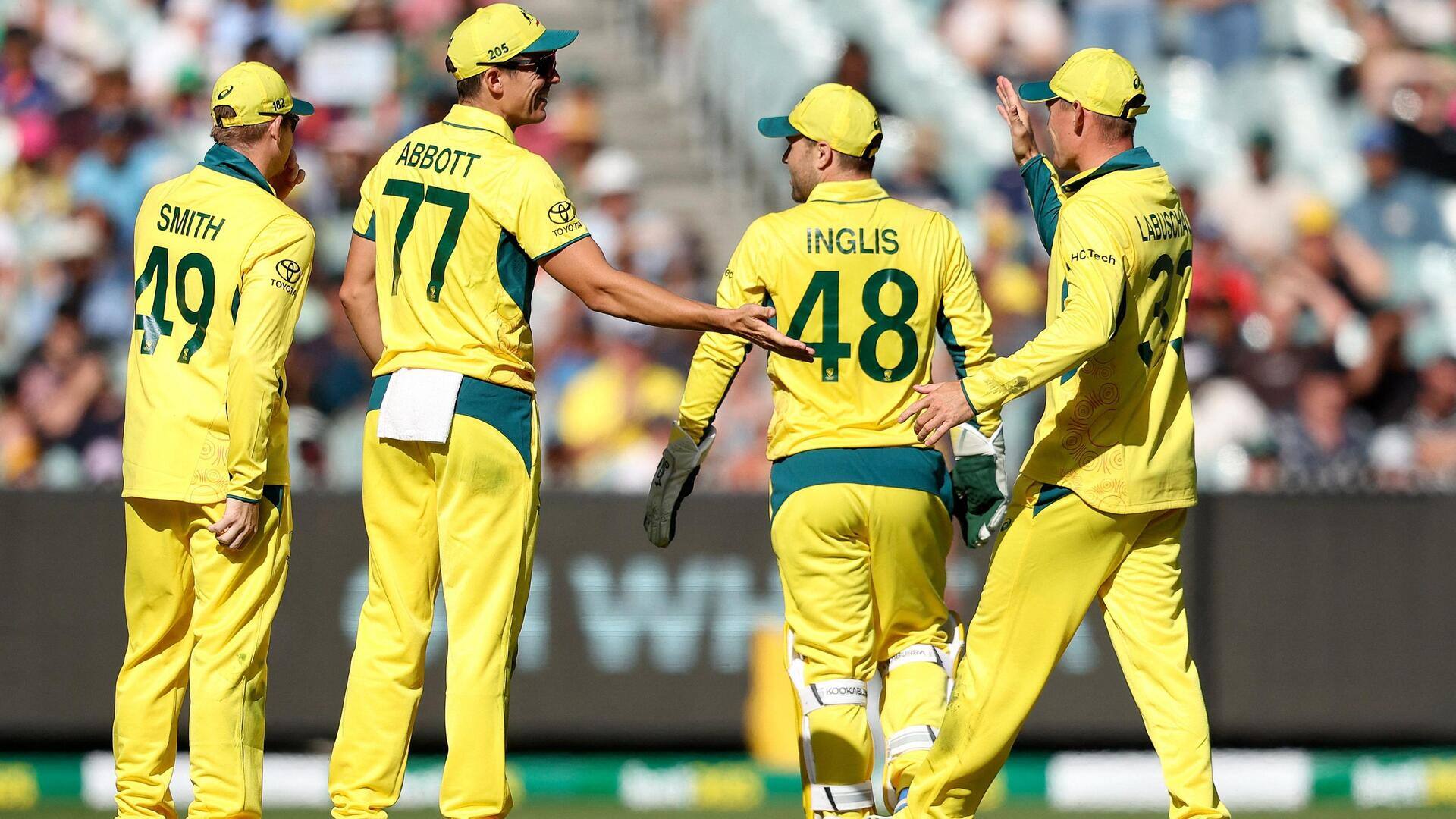 Australia's Sean Abbott breaks these records in ODI cricket