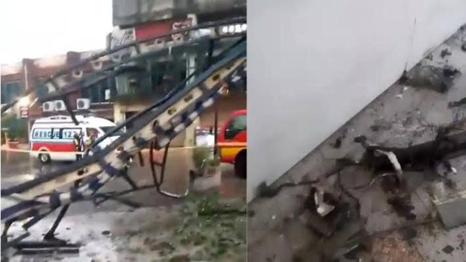Drone hits Rawalpindi stadium hours before PSL match; venue changed Drone hits Rawalpindi stadium hours before PSL match; venue changed