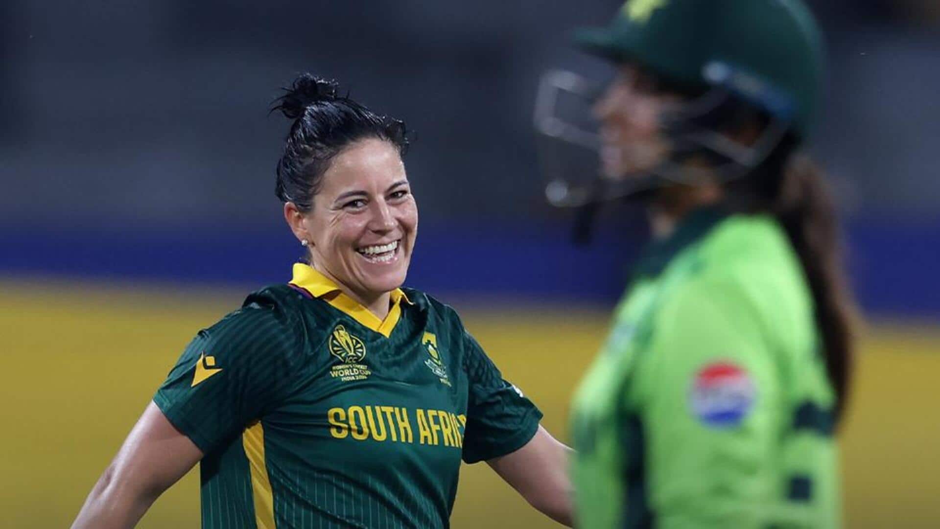 WODI WC: Marizanne Kapp's all-round effort helps SA thrash Pakistan WODI WC: Marizanne Kapp's all-round effort helps SA thrash Pakistan