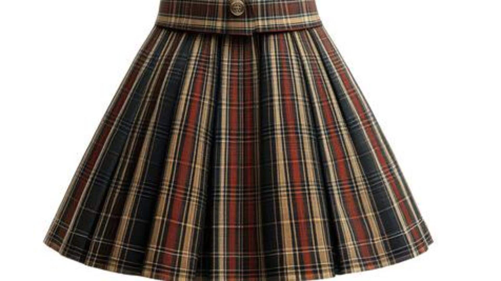 Stay chic this winter with wool skirts 