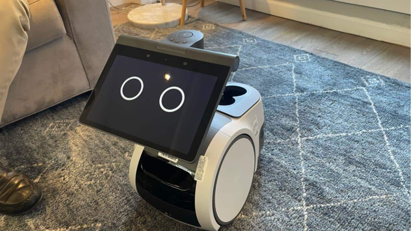 Astro is Amazon's new Alexa-enabled home surveillance robot Astro is Amazon's new Alexa-enabled home surveillance robot