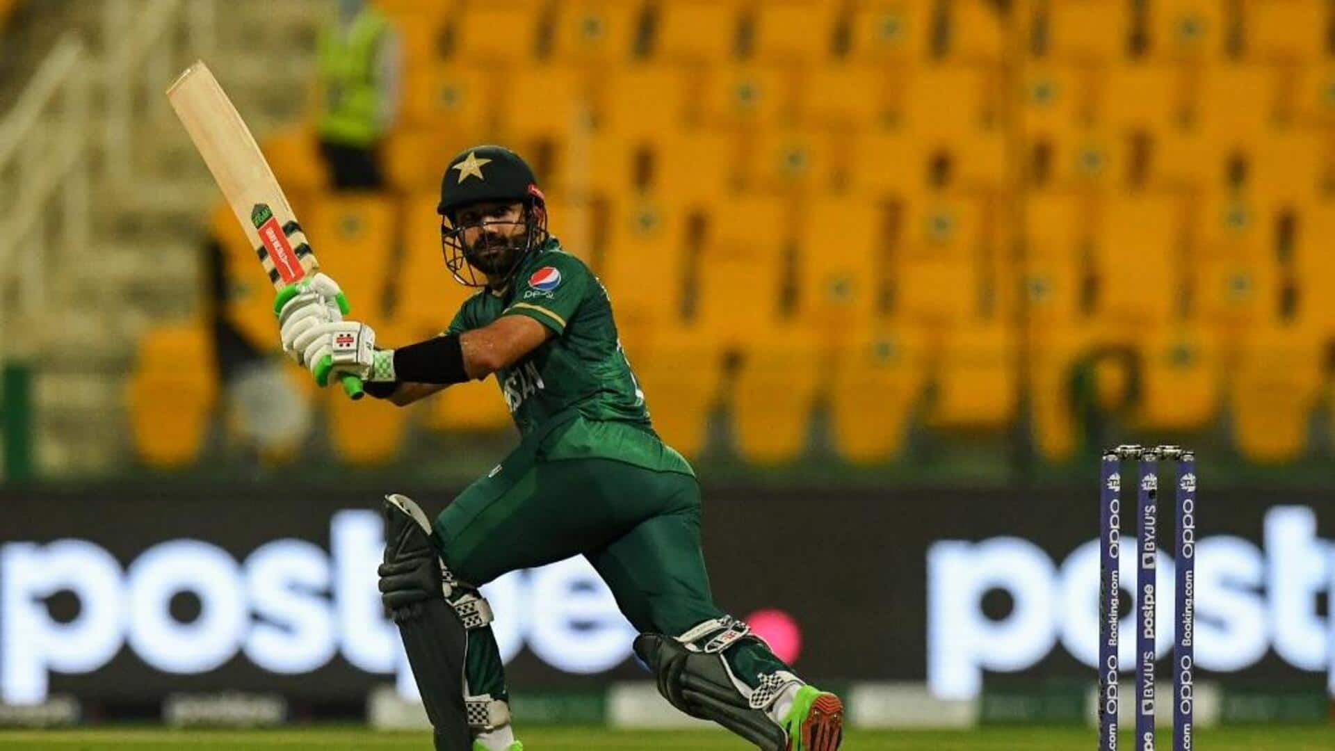 Mohammad Rizwan features in his 100th T20I: Key stats