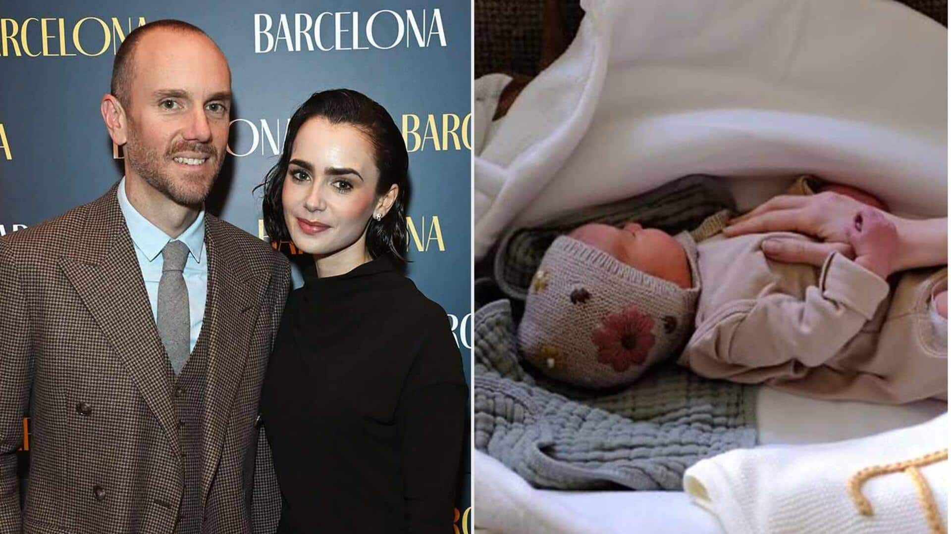 Lily Collins-husband Charlie McDowell welcome baby girl via surrogacy