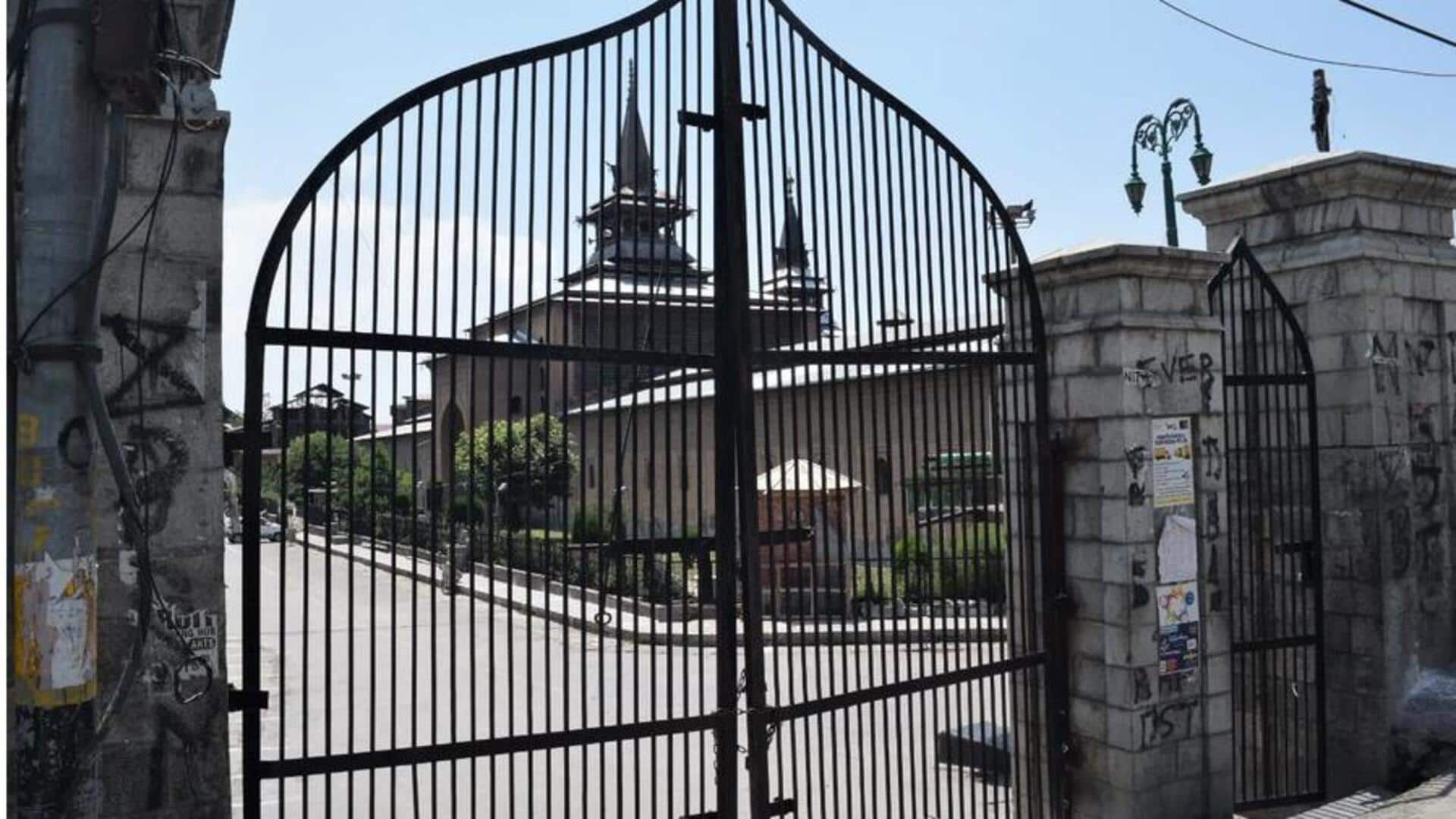 Srinagar's Jamia Masjid closed on Shab-e-Baraat, worshippers asked to leave 