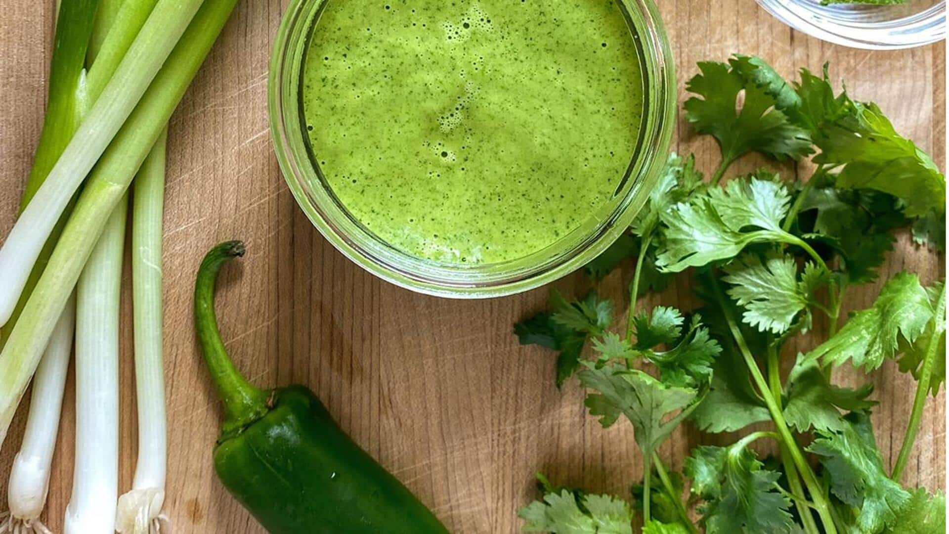 Take your meals a notch higher with cilantro-lime combo!