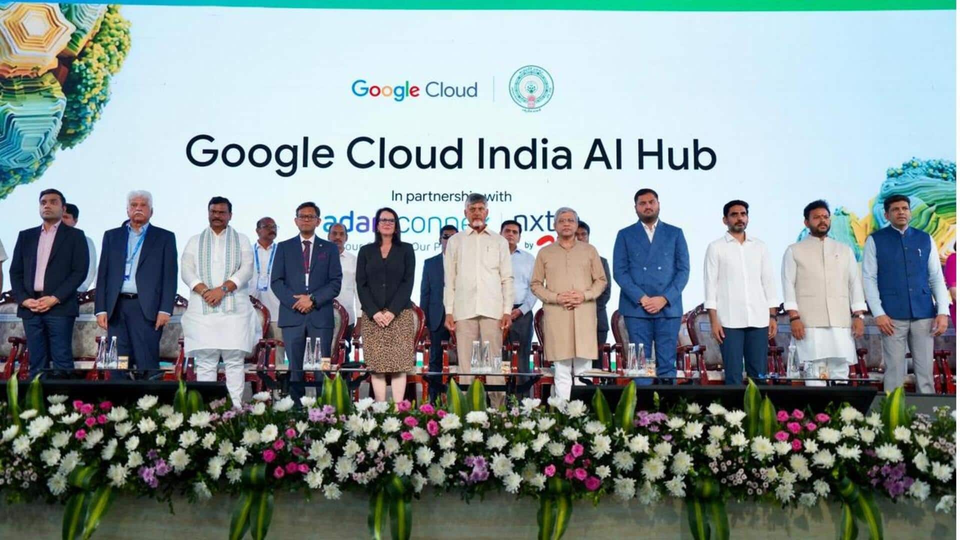 Andhra CM Naidu launches Google's $15B AI hub in Vizag