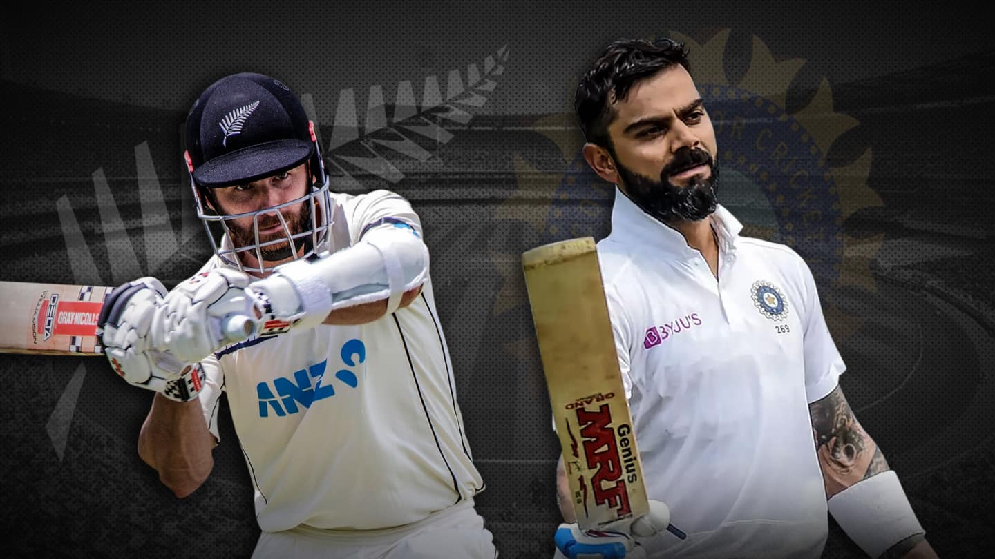 WTC final: Virat Kohli vs Kane Williamson in England