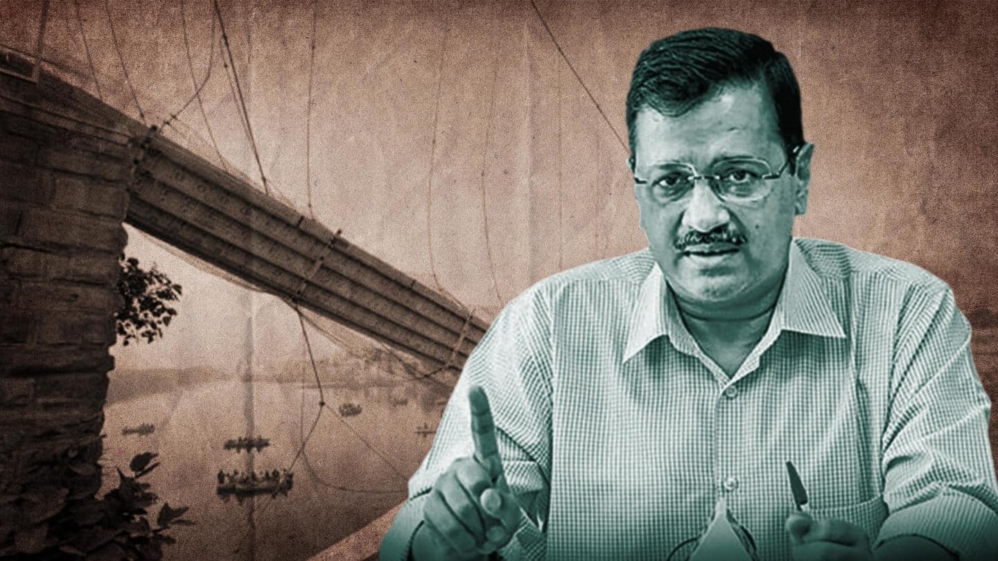 Morbi bridge collapse: Kejriwal demands Gujarat CM Bhupendra Patel's resignation