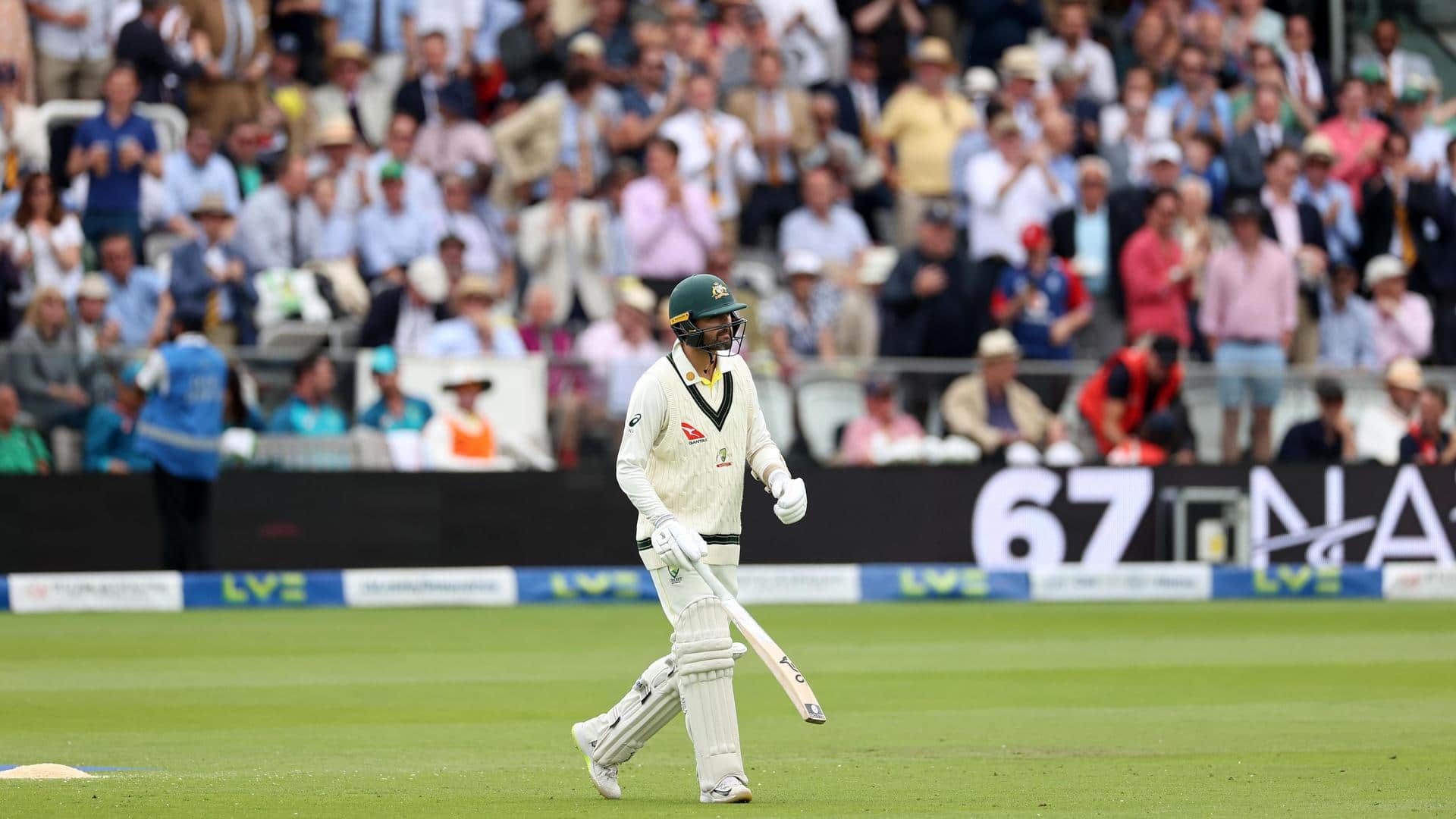 2nd Ashes Test: Australia set England a 371-run target