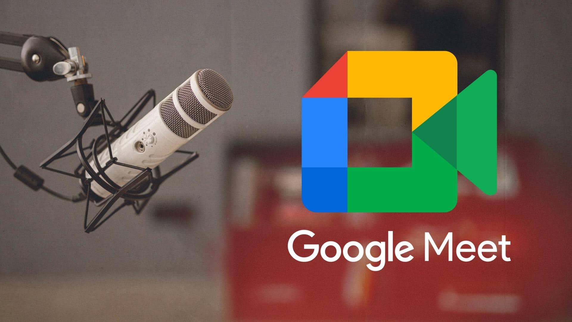 how to have audio in google meet presentation