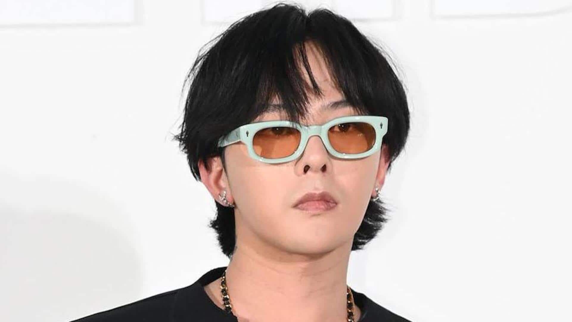 Korean rapper-singer G-Dragon breaks silence post drug test