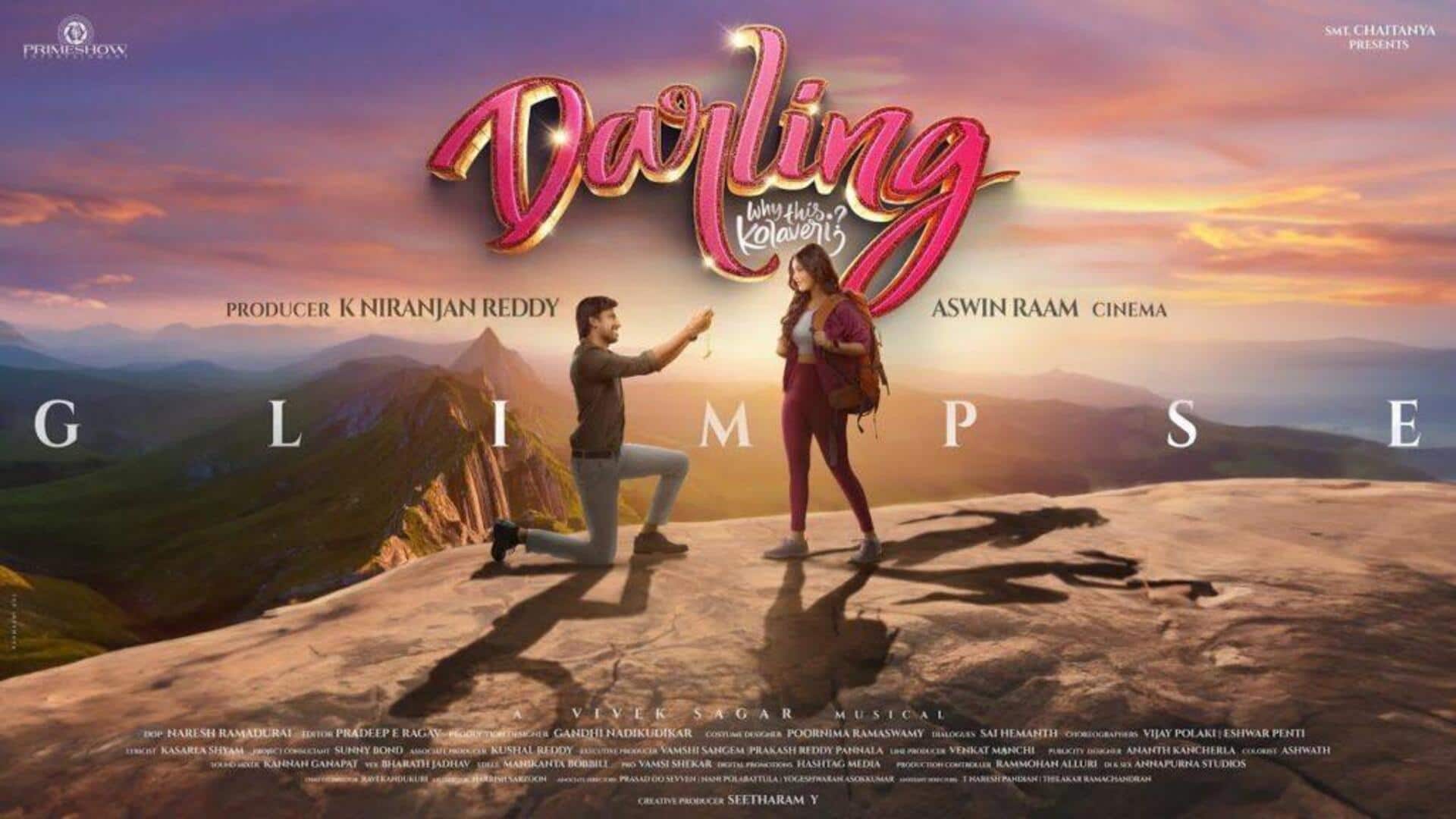Priyadarshi and Nabha Natesh star in new rom-com 'Darling'