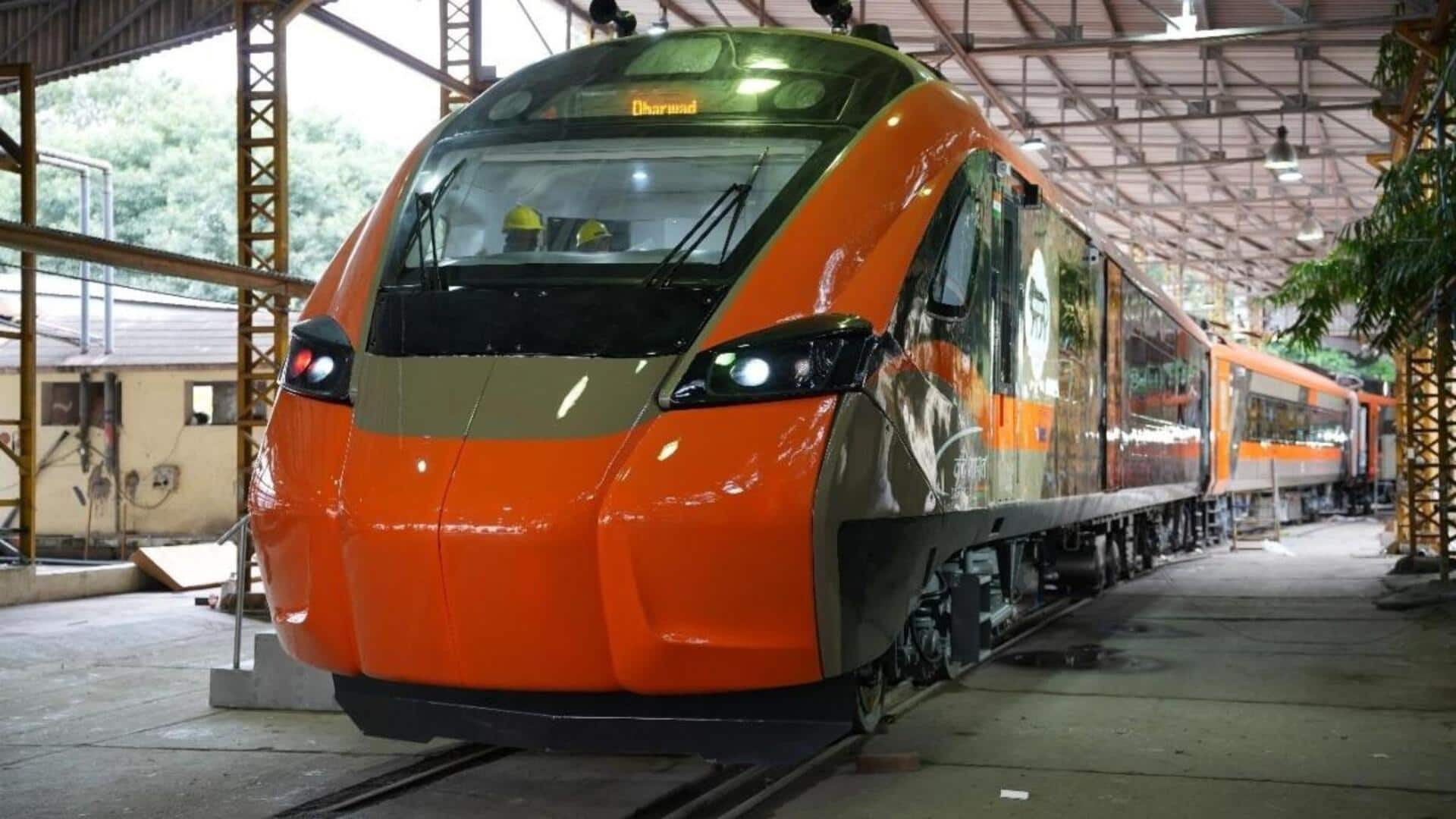 Modi to inaugurate India's first 'Vande Metro' service on Monday