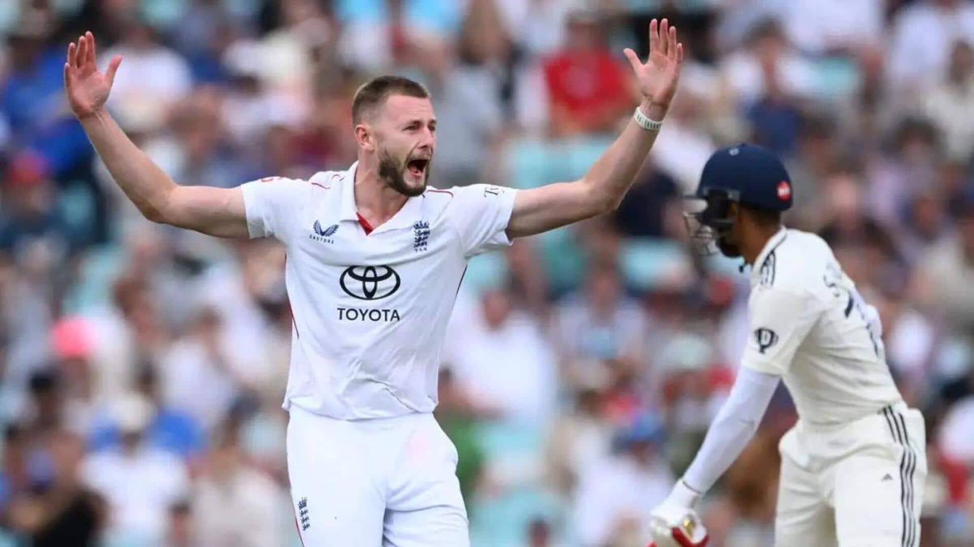 Oval Test: England drop six catches in India's 2nd innings Oval Test: England drop six catches in India's 2nd innings