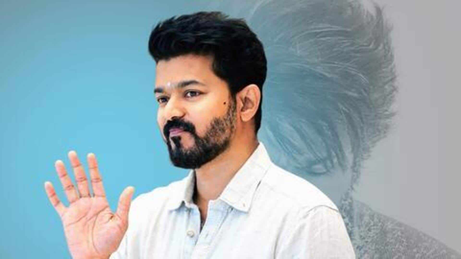 'Jana Nayagan': Vijay wraps dubbing for his final film