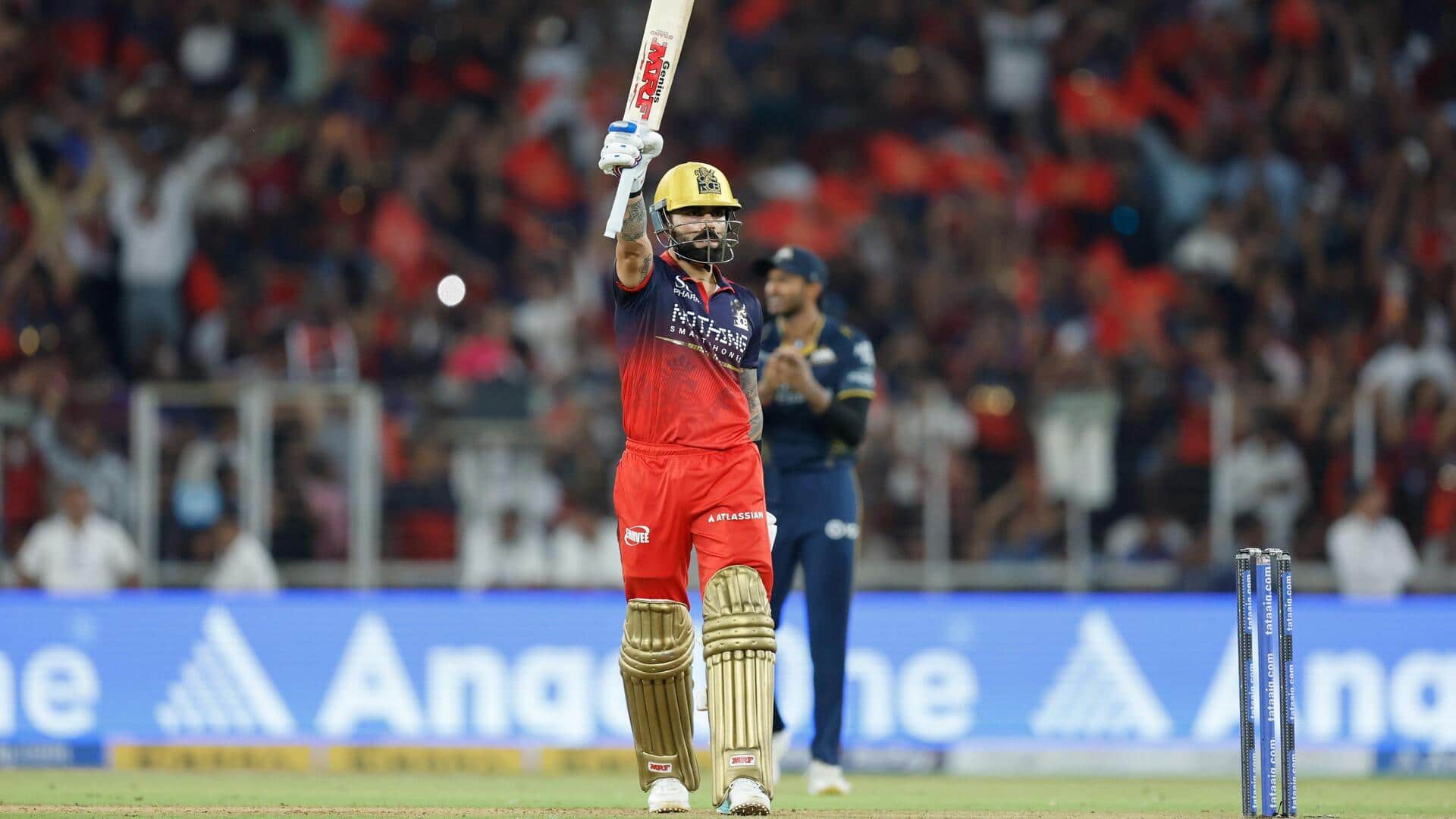 Virat Kohli's half-century propels RCB to second IPL title: Stats