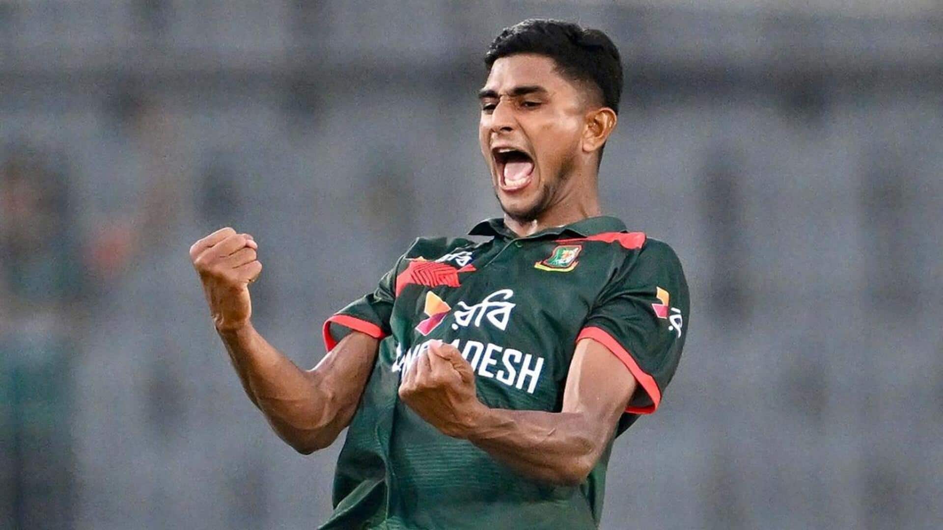 Presenting Bangladesh bowlers with best returns in ODIs