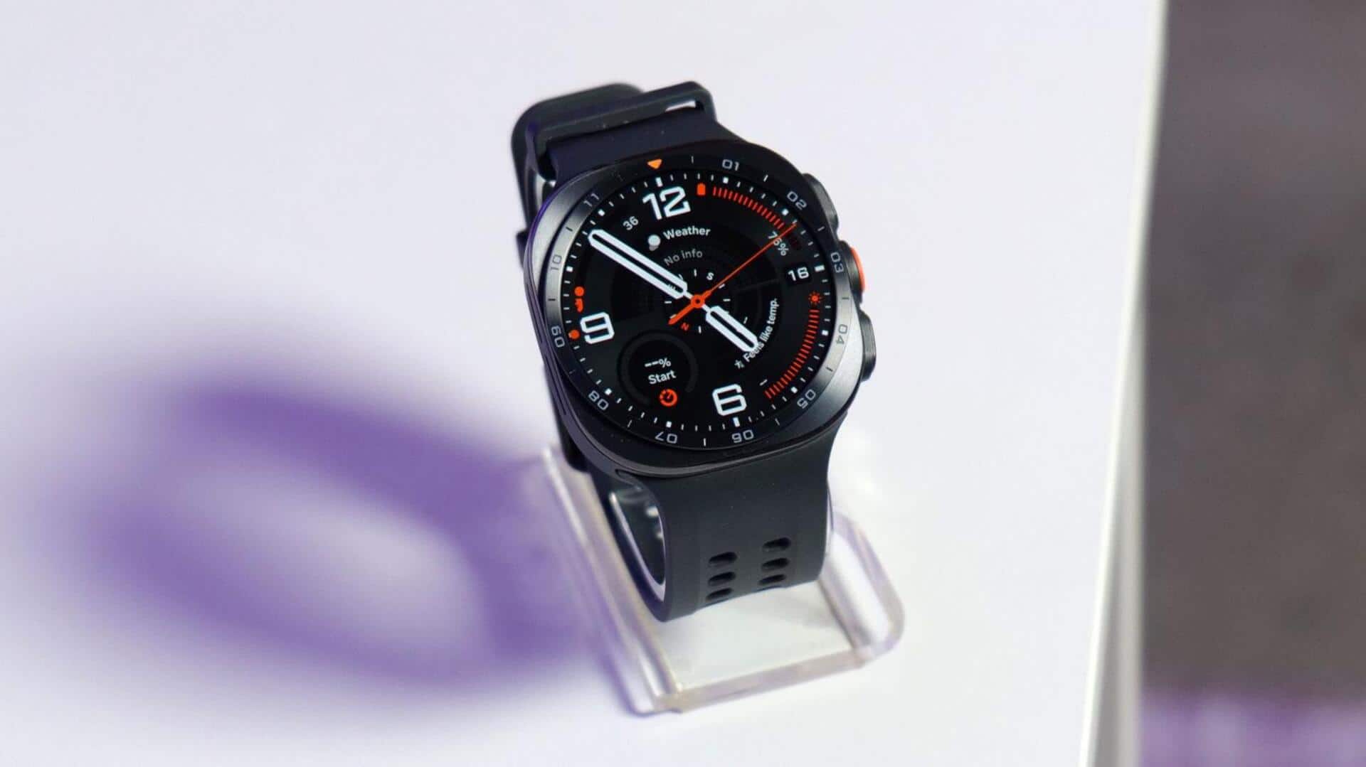 Samsung Galaxy Watch Ultra2 is here for adventure lovers