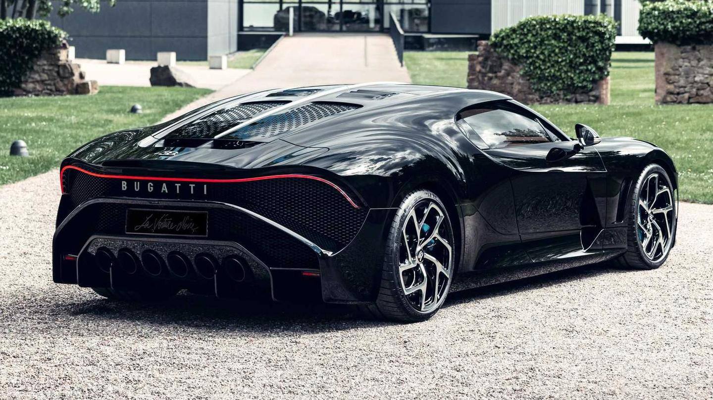 Rs 98 Crore Worth Bugatti La Voiture Noire Is Finally Here Newsbytes