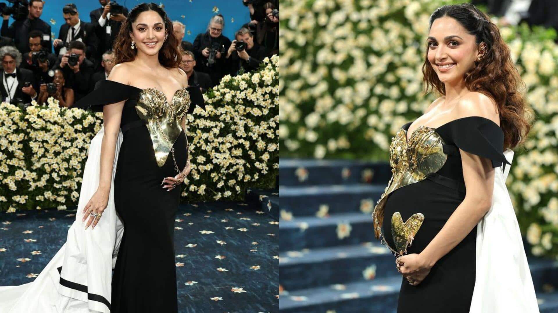 Met Gala: Kiara Advani stuns in dramatic Gaurav Gupta gown Met Gala: Kiara Advani stuns in dramatic Gaurav Gupta gown