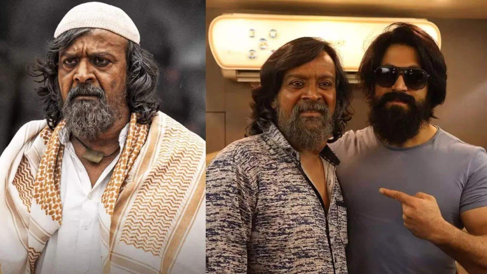 Veteran Kannada actor, 'KGF's Harish Rai (55) dies of cancer
